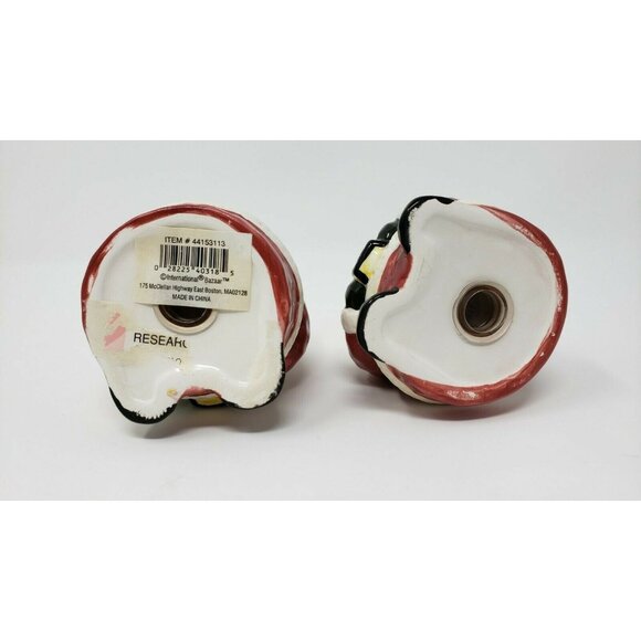 Salt Pepper Shakers Santa Claus Christmas Novelty  3.25 in - Picture 6 of 6